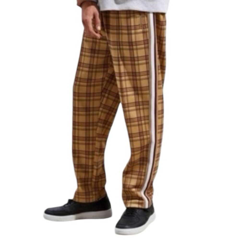 NWOT Urban Outfitters Plaid Jogger Pants Mens Size Small